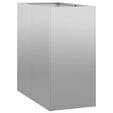 bac a fleurs rectangulaire acier design tailles variees 2 | jardinna