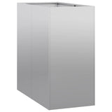 bac a fleurs rectangulaire acier design tailles variees 2 | jardinna