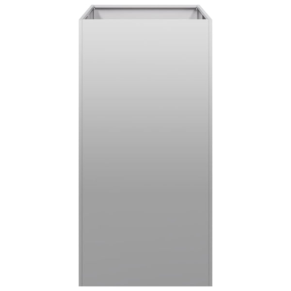 bac a fleurs rectangulaire acier design tailles variees 4 | jardinna