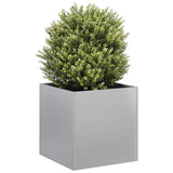bac a fleurs rectangulaire acier design tailles variees 40 x 40 x 40 cm 1 | jardinna