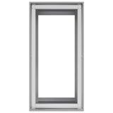 bac a fleurs rectangulaire acier design tailles variees 5 | jardinna