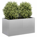 bac a fleurs rectangulaire acier design tailles variees 80 x 40 x 40 cm 1 | jardinna
