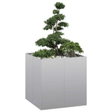 bac a fleurs rectangulaire acier design tailles variees 80 x 80 x 80 cm 1 | jardinna
