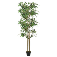 bambou plante artificielle feuillage realiste 1 180 cm | jardinna