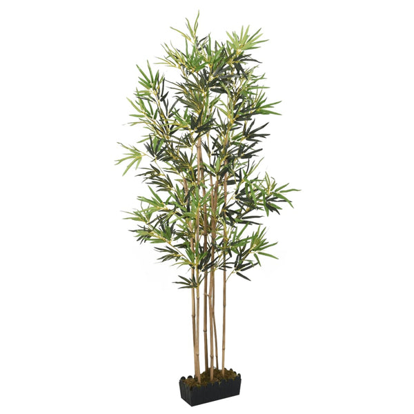 bambou plante artificielle realiste 1 30 x 14 x 180 cm | jardinna