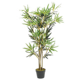 bambou plante artificielle realiste 1 o 16 x 120 cm | jardinna