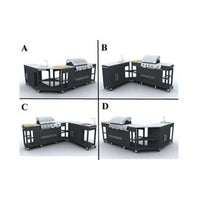 barbecue a gaz 4 bruleurs acier inoxydable 4 | jardinna