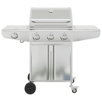 barbecue a gaz 4 bruleurs argente acier inoxydable 3 | jardinna