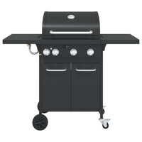 barbecue a gaz 4 bruleurs noir acier enduit poudre 3 | jardinna