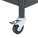 barbecue a gaz 4 bruleurs noir acier enduit poudre 8 | jardinna