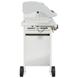 barbecue a gaz 7 bruleurs acier inoxydable blanc 4 | jardinna