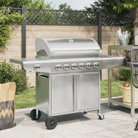 barbecue a gaz 7 bruleurs acier inoxydable blanc default title 1 | jardinna