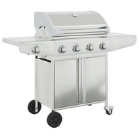 barbecue a gaz acier inoxydable 4 bruleurs 12 kw 2 | jardinna