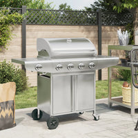 barbecue a gaz acier inoxydable 4 bruleurs 12 kw 5 bruleurs 1 | jardinna