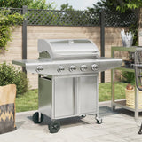 barbecue a gaz acier inoxydable 4 bruleurs 12 kw 5 bruleurs 1 | jardinna