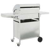 barbecue a gaz acier inoxydable 4 bruleurs 12 kw 5 | jardinna