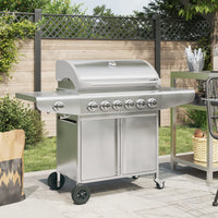 barbecue a gaz acier inoxydable 4 bruleurs 12 kw 7 bruleurs 1 | jardinna