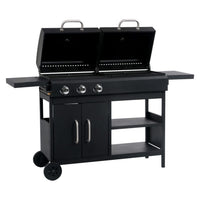 barbecue design exterieur gaz charbon allumage rapide 0 | jardinna