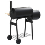 barbecue fumoir a bois regulation temperature 2 | jardinna