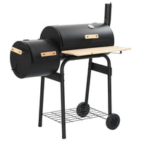 barbecue fumoir a bois regulation temperature default title | jardinna