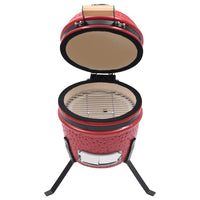 barbecue fumoir charbon ceramique 56 cm noir 2 | jardinna