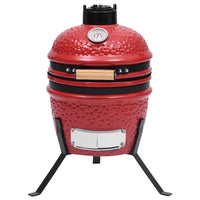 barbecue fumoir charbon ceramique 56 cm noir 3 | jardinna