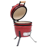 barbecue fumoir charbon ceramique 56 cm noir 4 | jardinna