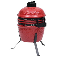 barbecue fumoir charbon ceramique 56 cm noir 5 | jardinna