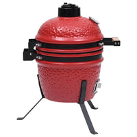 barbecue fumoir charbon ceramique 56 cm noir 6 | jardinna