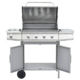 barbecue gaz 4 bruleurs acier inoxydable 4 | jardinna