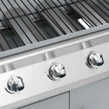 barbecue gaz 4 bruleurs acier inoxydable 9 | jardinna