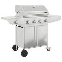 barbecue gaz 5 bruleurs acier inoxydable 2 | jardinna
