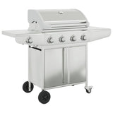 barbecue gaz 5 bruleurs acier inoxydable 2 | jardinna