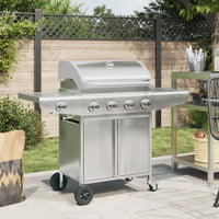 barbecue gaz 5 bruleurs acier inoxydable default title 1 | jardinna