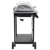 barbecue gaz 6 zones cuisson inox argente 4 | jardinna