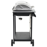 barbecue gaz 6 zones cuisson inox argente 4 | jardinna