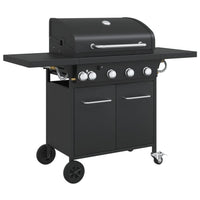 barbecue gaz barbecue gaz 5 bruleurs acier resistant 2 | jardinna