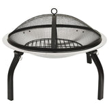 barbecue portable brasero 2 1 acier 1 | jardinna