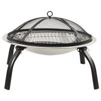 barbecue portable brasero 2 1 acier 2 | jardinna