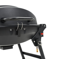 barbecue portable charbon acier resistant format compact noir 11 | jardinna