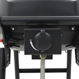 barbecue portable charbon acier resistant format compact noir 12 | jardinna