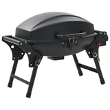 barbecue portable charbon acier resistant format compact noir 3 | jardinna