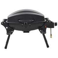 barbecue portable charbon acier resistant format compact noir 4 | jardinna