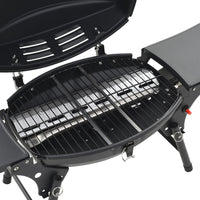 barbecue portable charbon acier resistant format compact noir 7 | jardinna