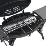barbecue portable charbon acier resistant format compact noir 7 | jardinna