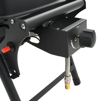 barbecue portable charbon acier resistant format compact noir 9 | jardinna