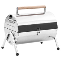 Barbecue Portable Charbon avec Double Grille