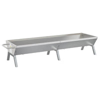 barbecue tourne broche acier inoxydable plateau 8 | jardinna
