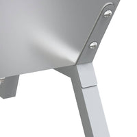 barbecue tourne broche acier inoxydable plateau 9 | jardinna