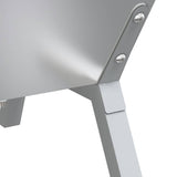 barbecue tourne broche acier inoxydable plateau 9 | jardinna